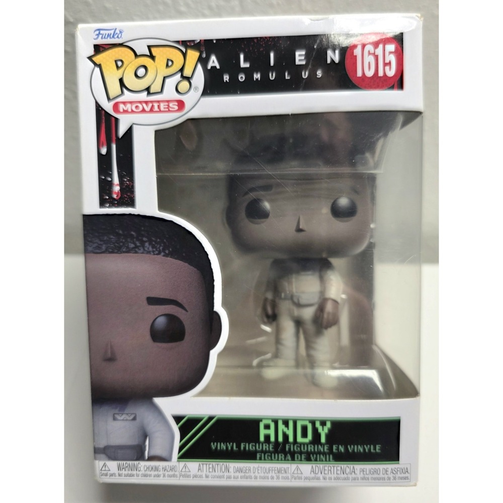 Pop Andy Alien Vinyl Figure 4 Inches Multicolor Collectible Figurine #1615
